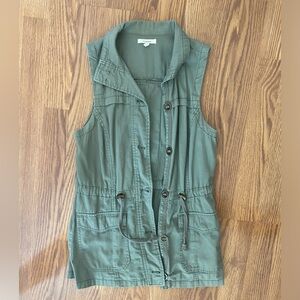 Olive Green Vest